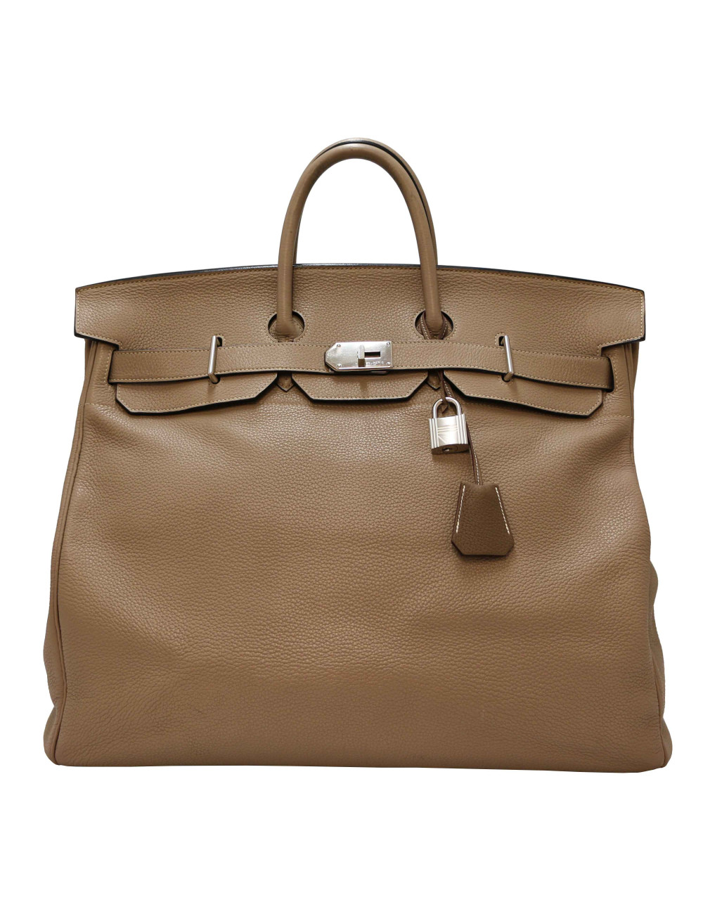 HAC HERMES Haut à courroies gris tourterelle