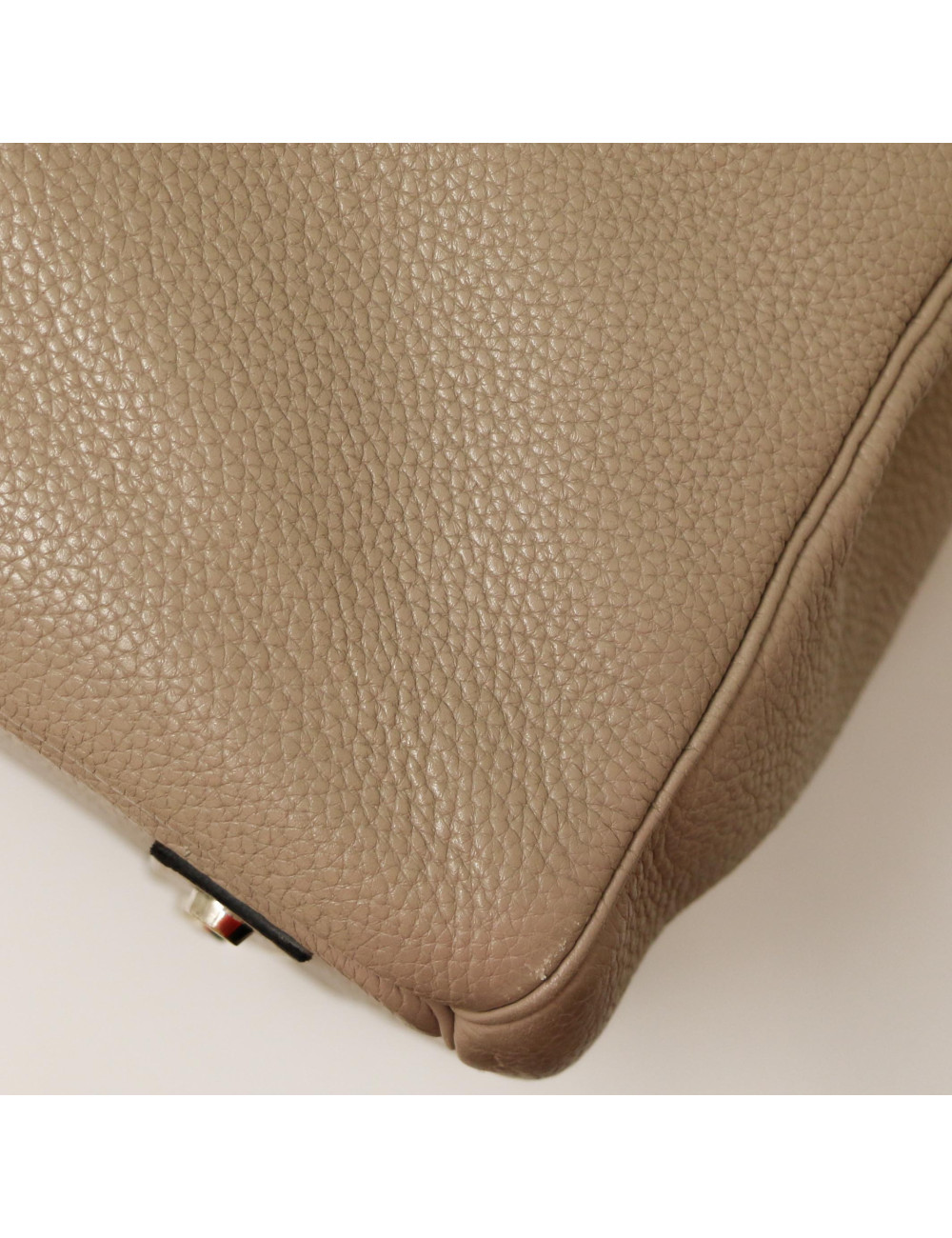 HAC HERMES Haut à courroies 50 gris tourterelle