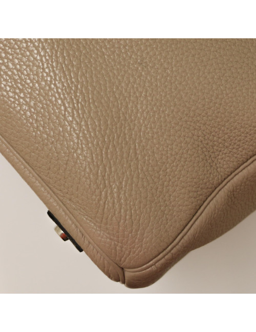 HAC HERMES Haut à courroies 50 gris tourterelle