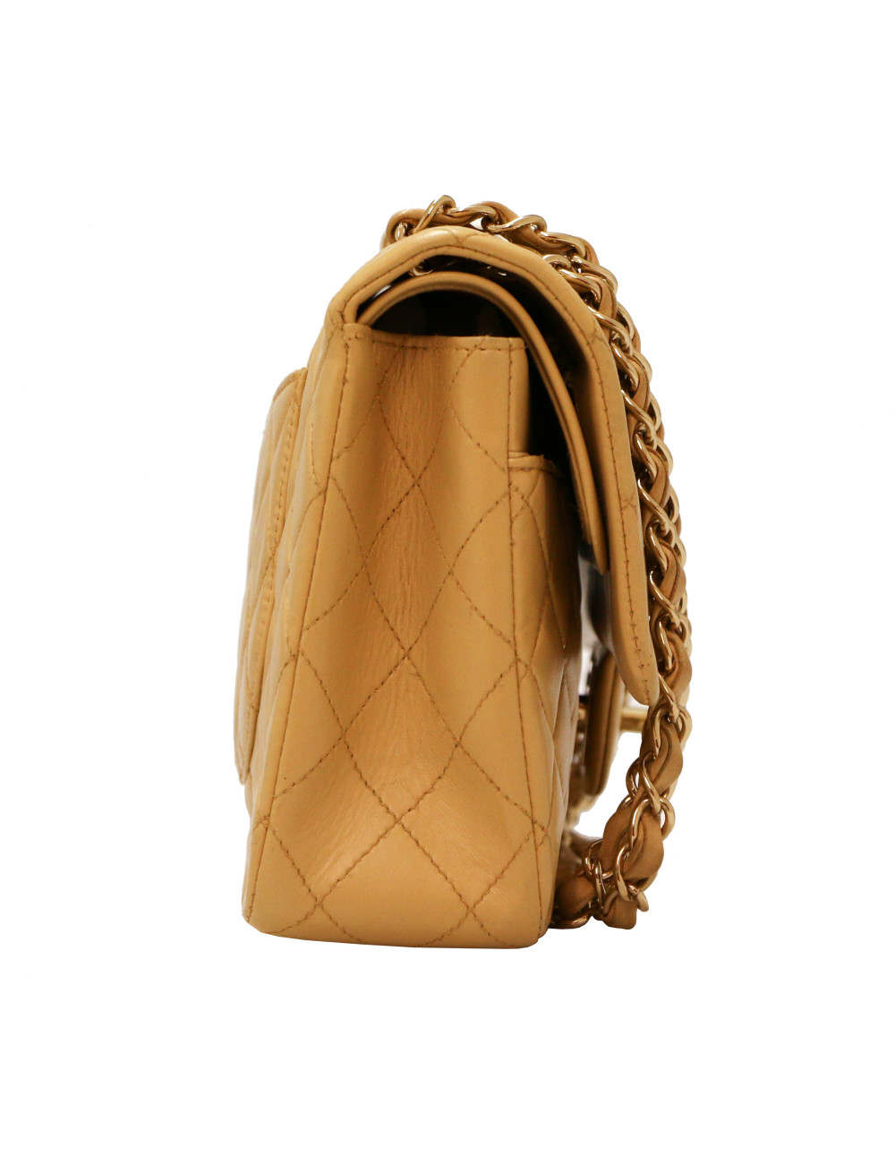 Timeless CHANEL cuir de veau gold