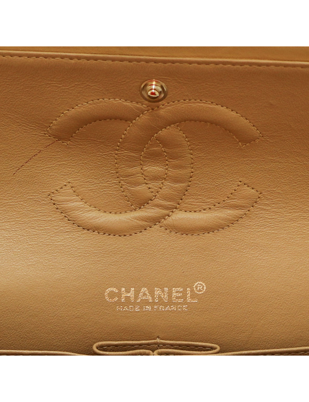Timeless CHANEL cuir de veau gold