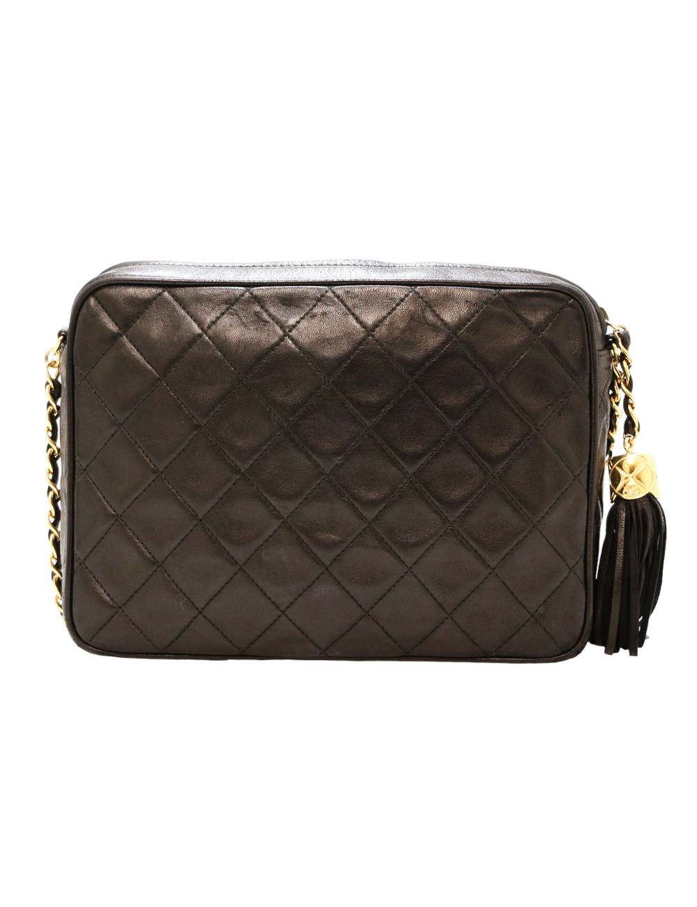 Sac Camera vintage CHANEL noir