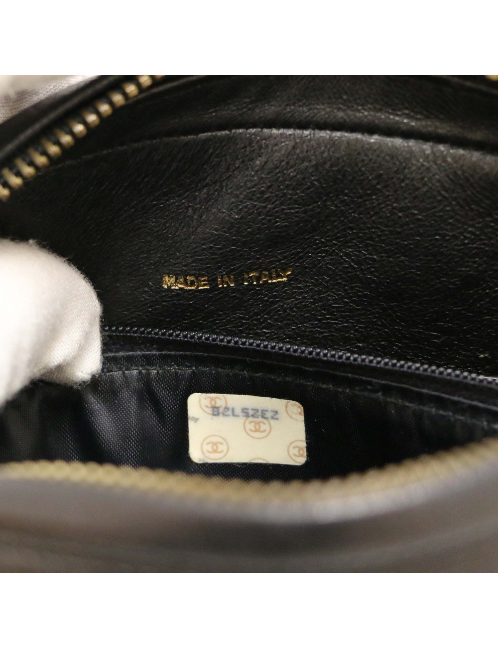 Sac Camera vintage CHANEL noir