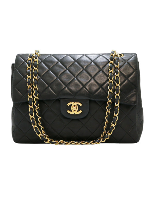 Sac vintage CHANEL noir