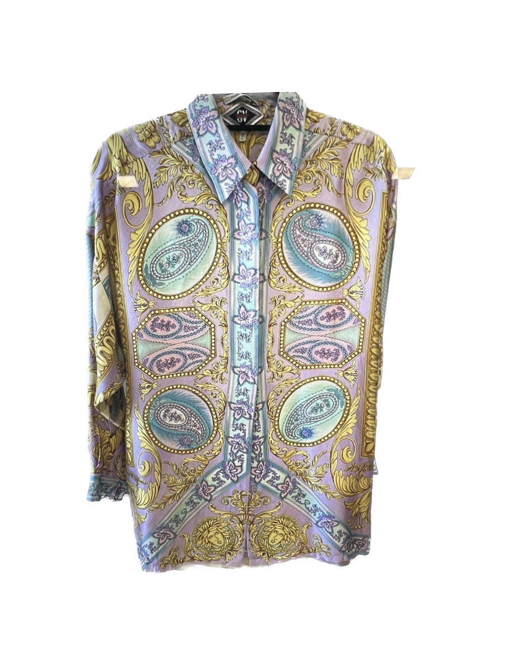 Blouse T 42 GIANI VERSACE soie 