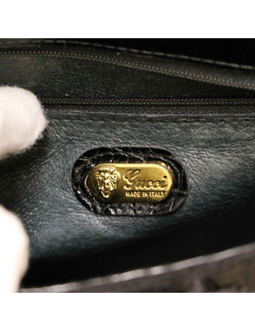 Sac GUCCI vintage crocodile