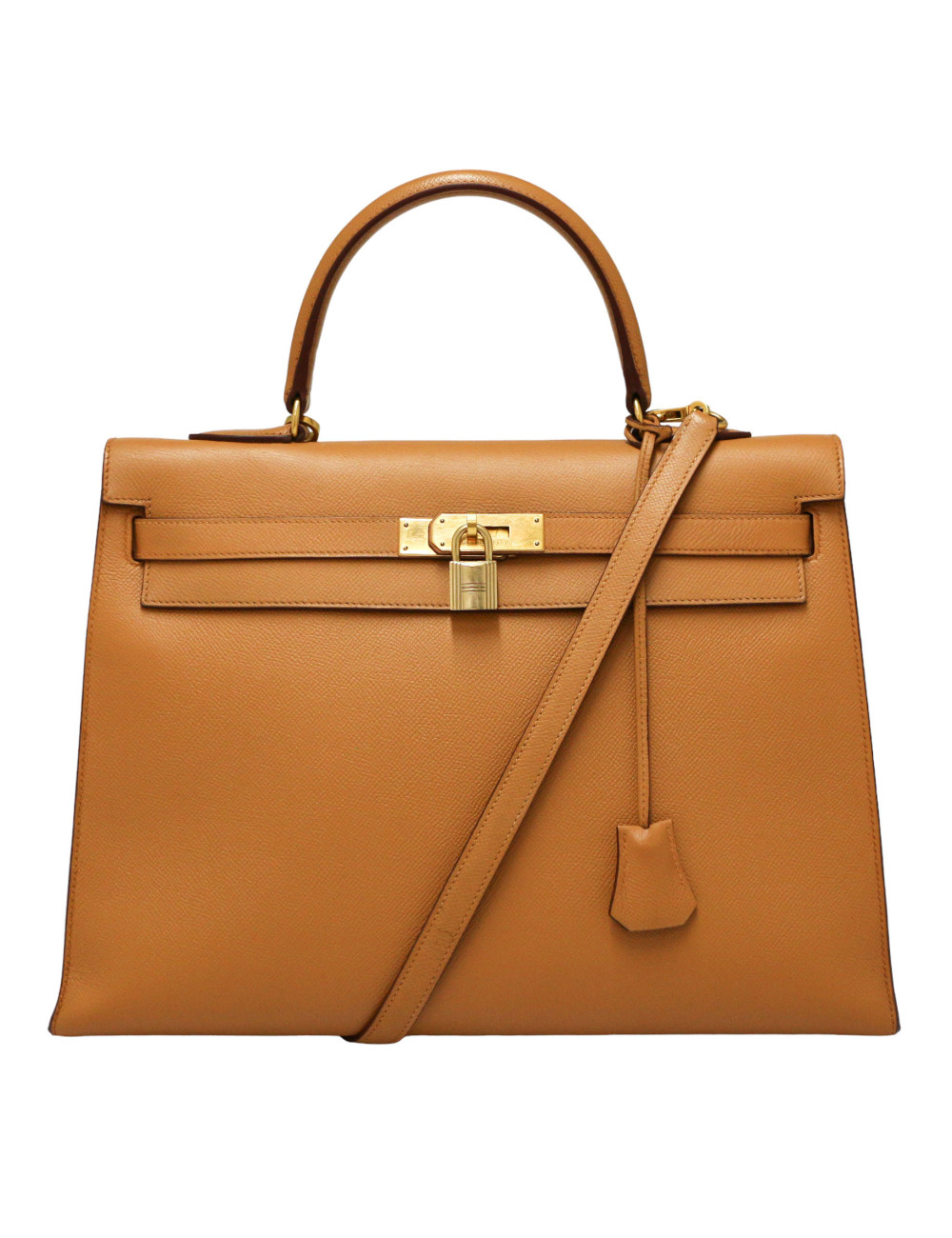 Kelly 35 HERMES gold Vintage