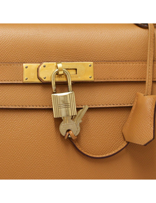 Kelly 35 HERMES gold Vintage