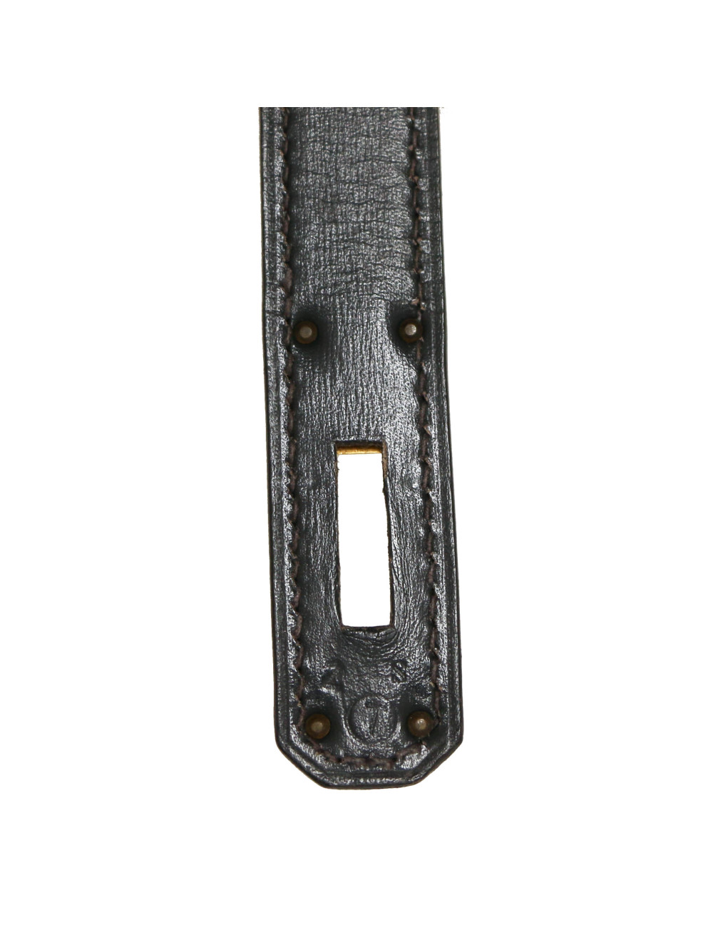 Kelly 28 HERMES sellier box bleu marine