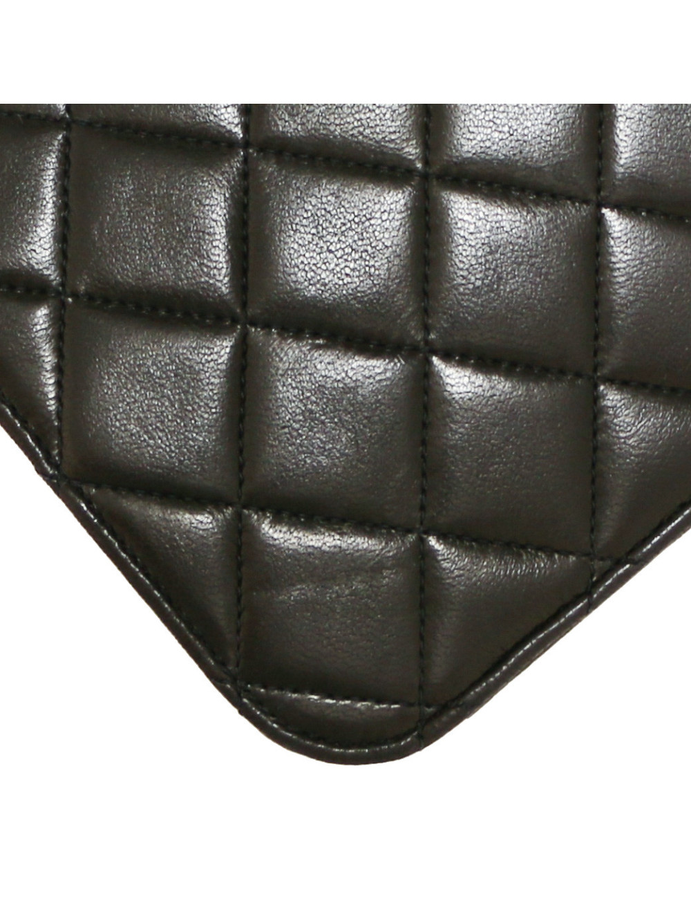 Sac enveloppe CHANEL noir