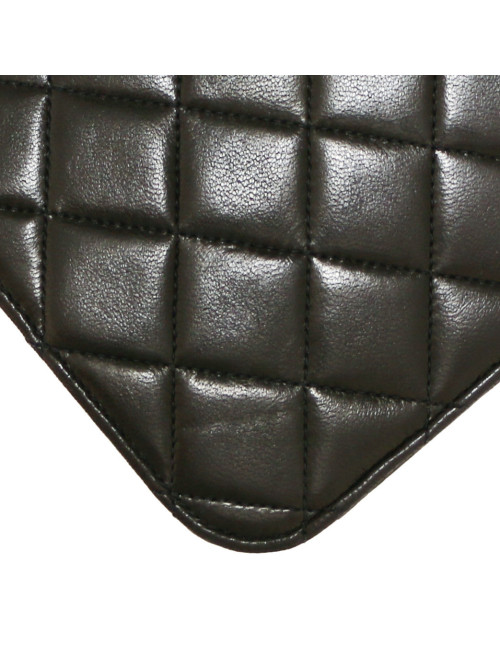 Sac enveloppe CHANEL noir