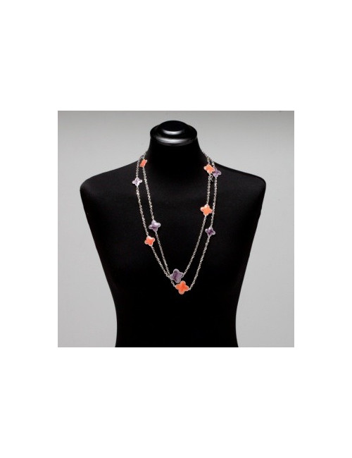 sautoir trèfles MARGUERITE de VALOIS 