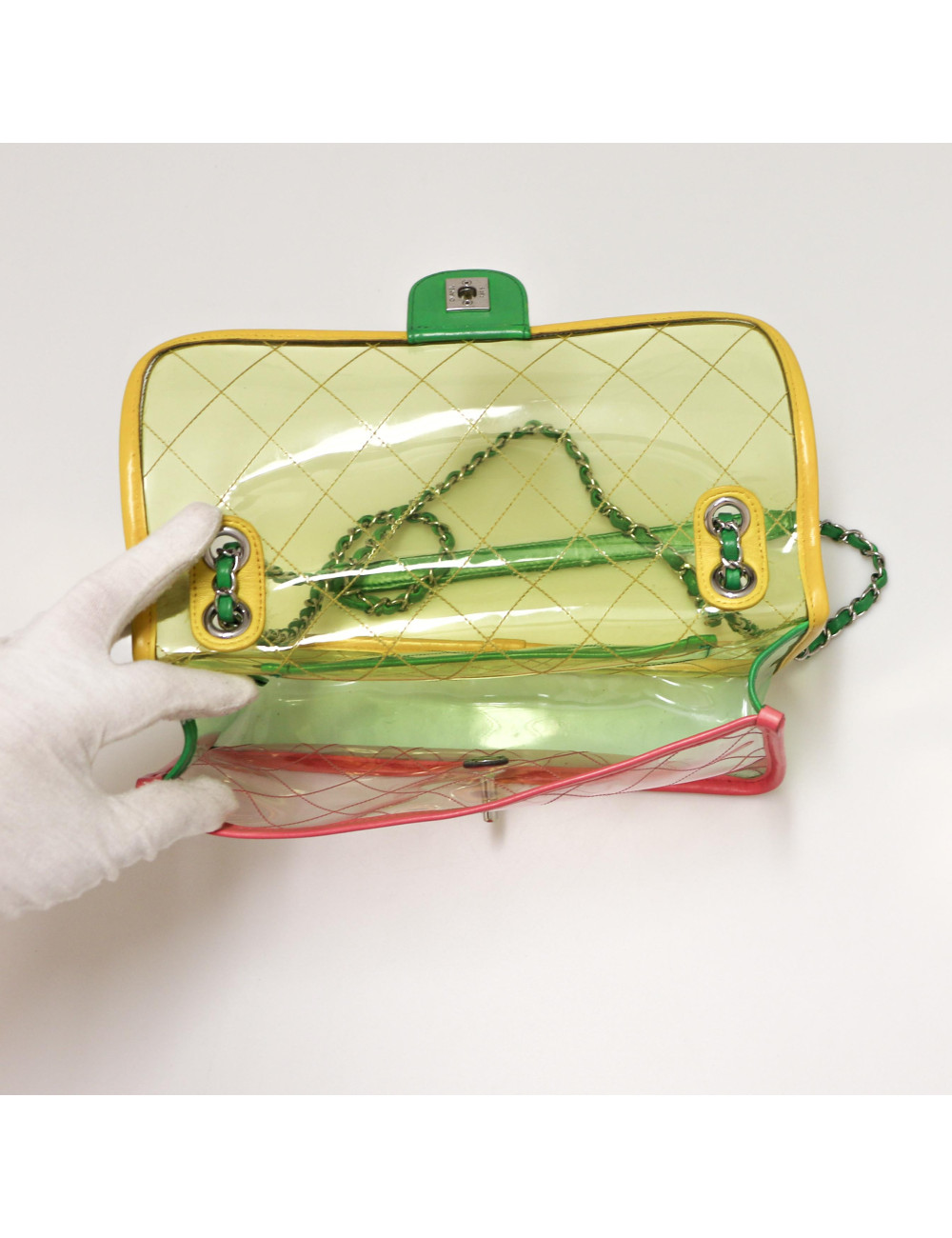 Sac CHANEL transparent 