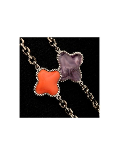 sautoir trèfles MARGUERITE de VALOIS 