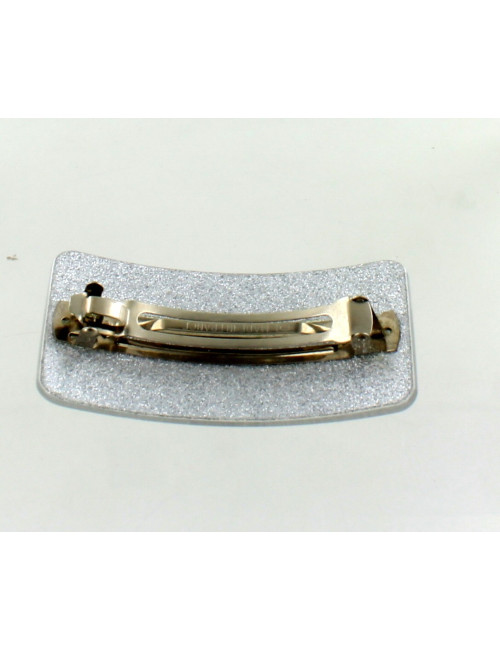 Barrette à cheveux CHANEL  feuille d'argent