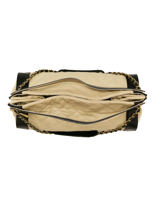 Sac CHANEL beige cuir d'agneau