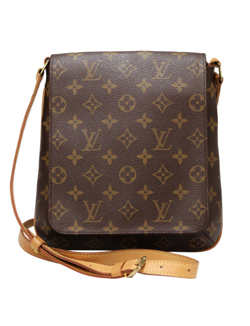 Sac Musette LOUIS VUITTON toile Monogram
