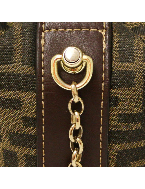 Mini sac FENDI Lunch Box chaine dorée