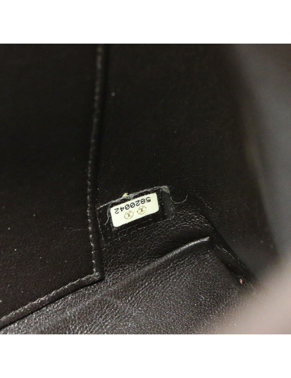 Cabas CHANEL jersey marron