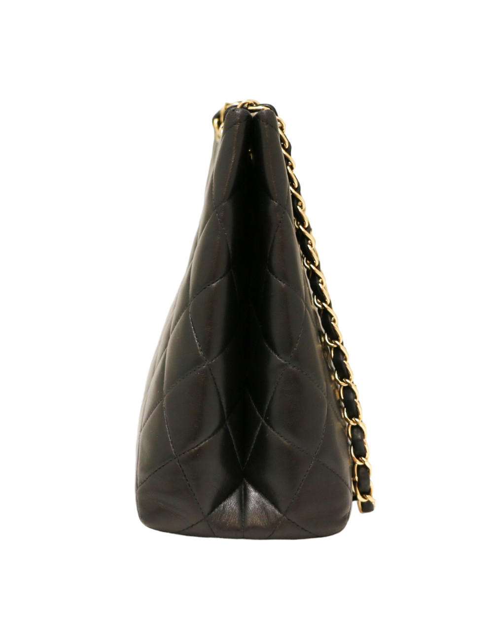 Cabas CHANEL cuir matelassé vintage