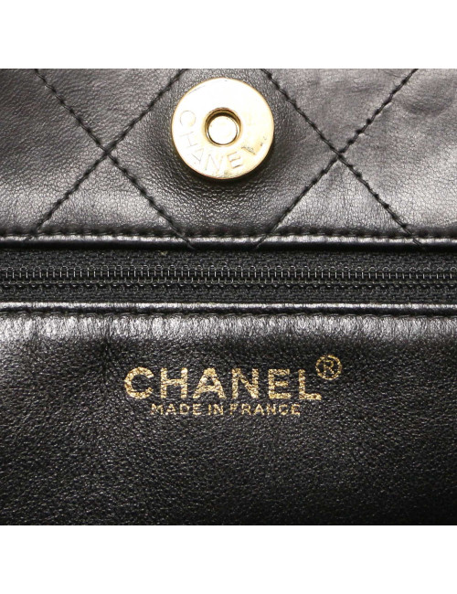 Cabas CHANEL cuir matelassé vintage