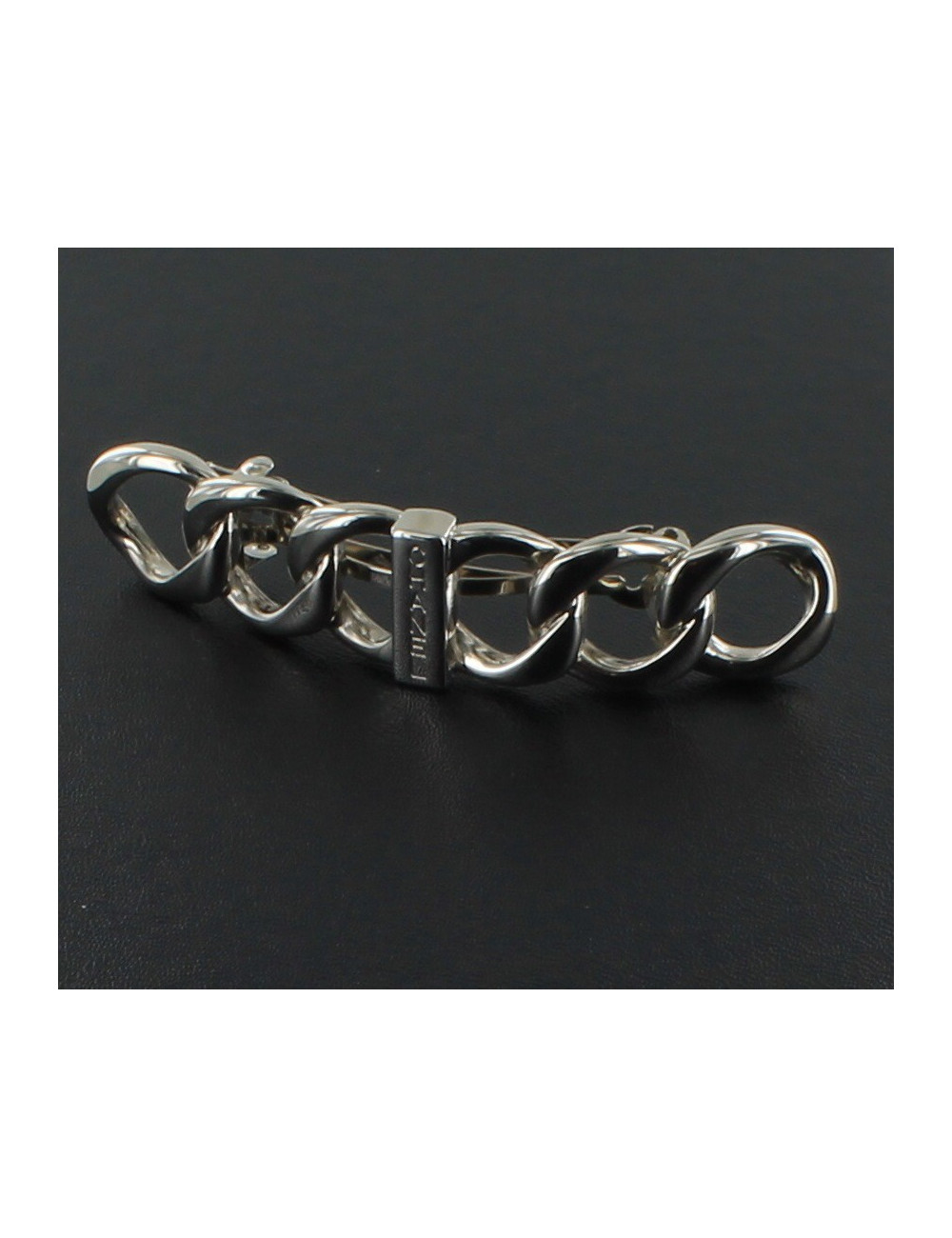 grande barrette à cheveux CHANEL motif chaîne