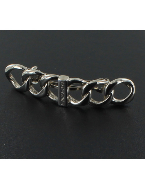 grande barrette à cheveux CHANEL motif chaîne