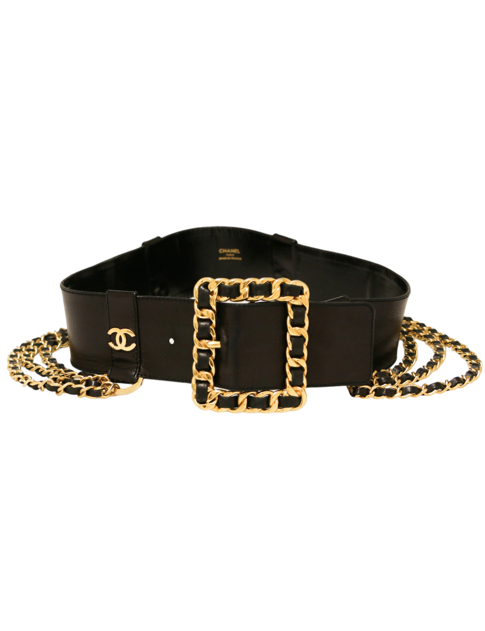 Ceinture CHANEL  triple chaines Vintage