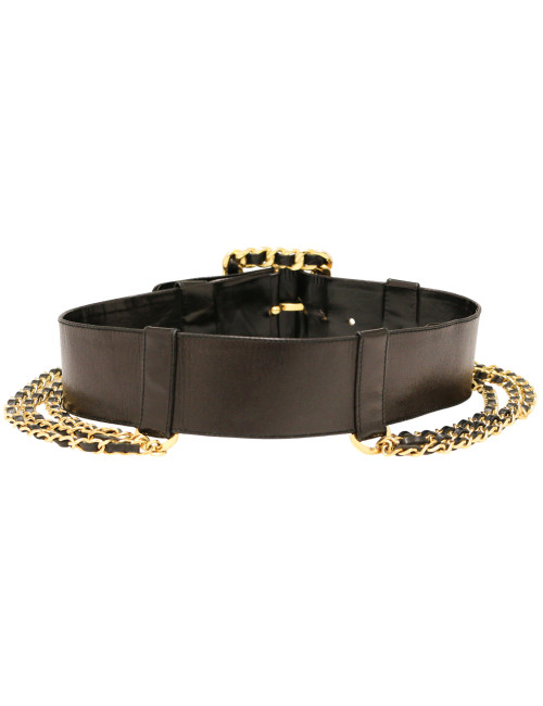 Ceinture CHANEL vintage triple chaines