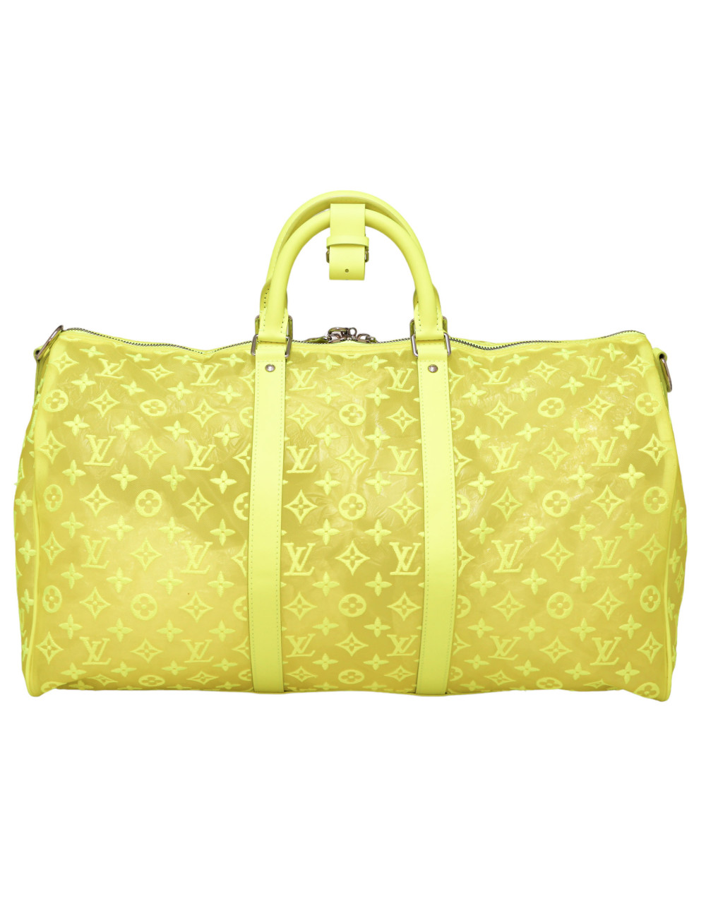Keepall 50 LOUIS VUITTON SEET.J.F jaune fluo