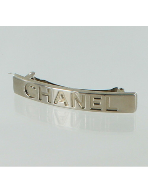 Barrette à cheveux CHANEL  métal argent