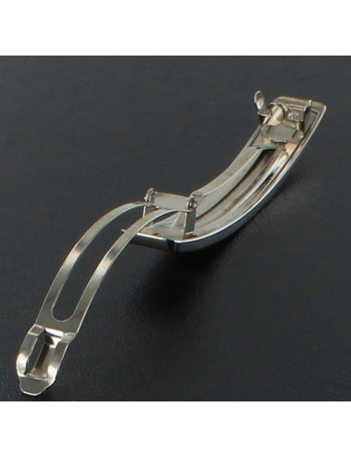 Barrette à cheveux CHANEL  métal palladié