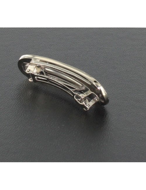 Barrette à cheveux CHANEL  métal palladié