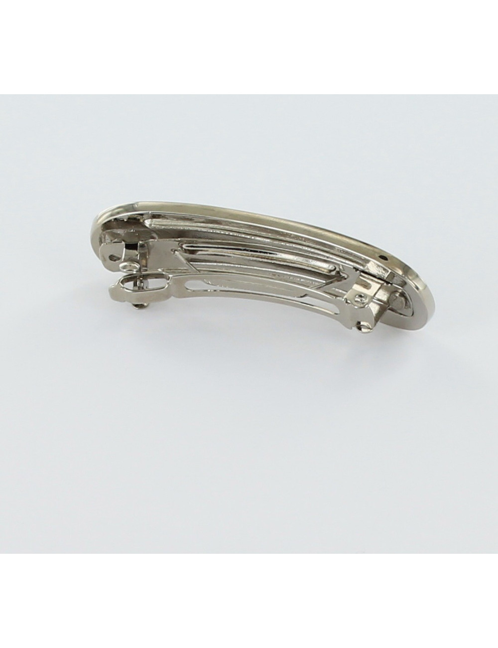 Barrette à cheveux CHANEL  métal palladié