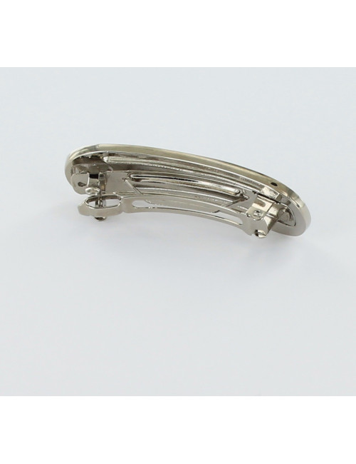 Barrette à cheveux CHANEL  métal palladié