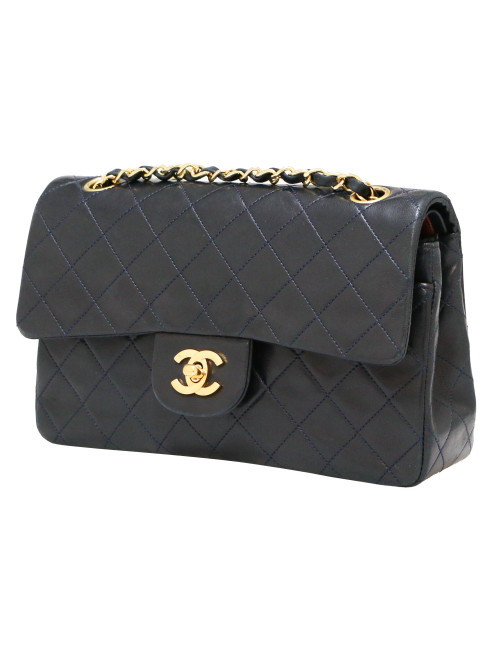 Petit Timeless Chanel bleu marine