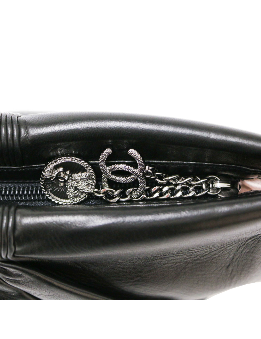 Pochette du soir CHANEL cuir d'agneau