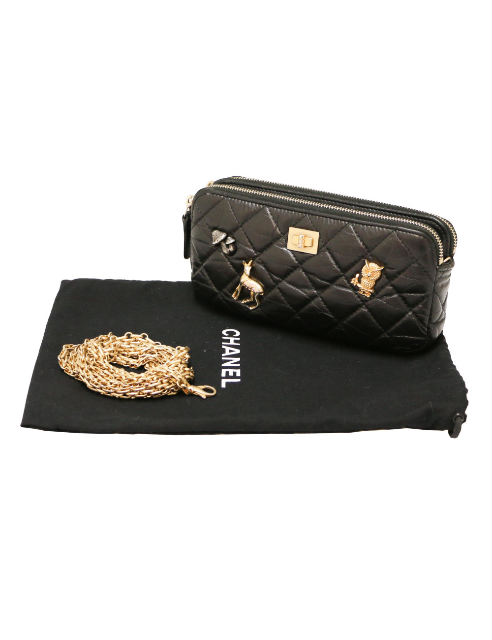 Mini wallet CHANEL bandoulière amovible 