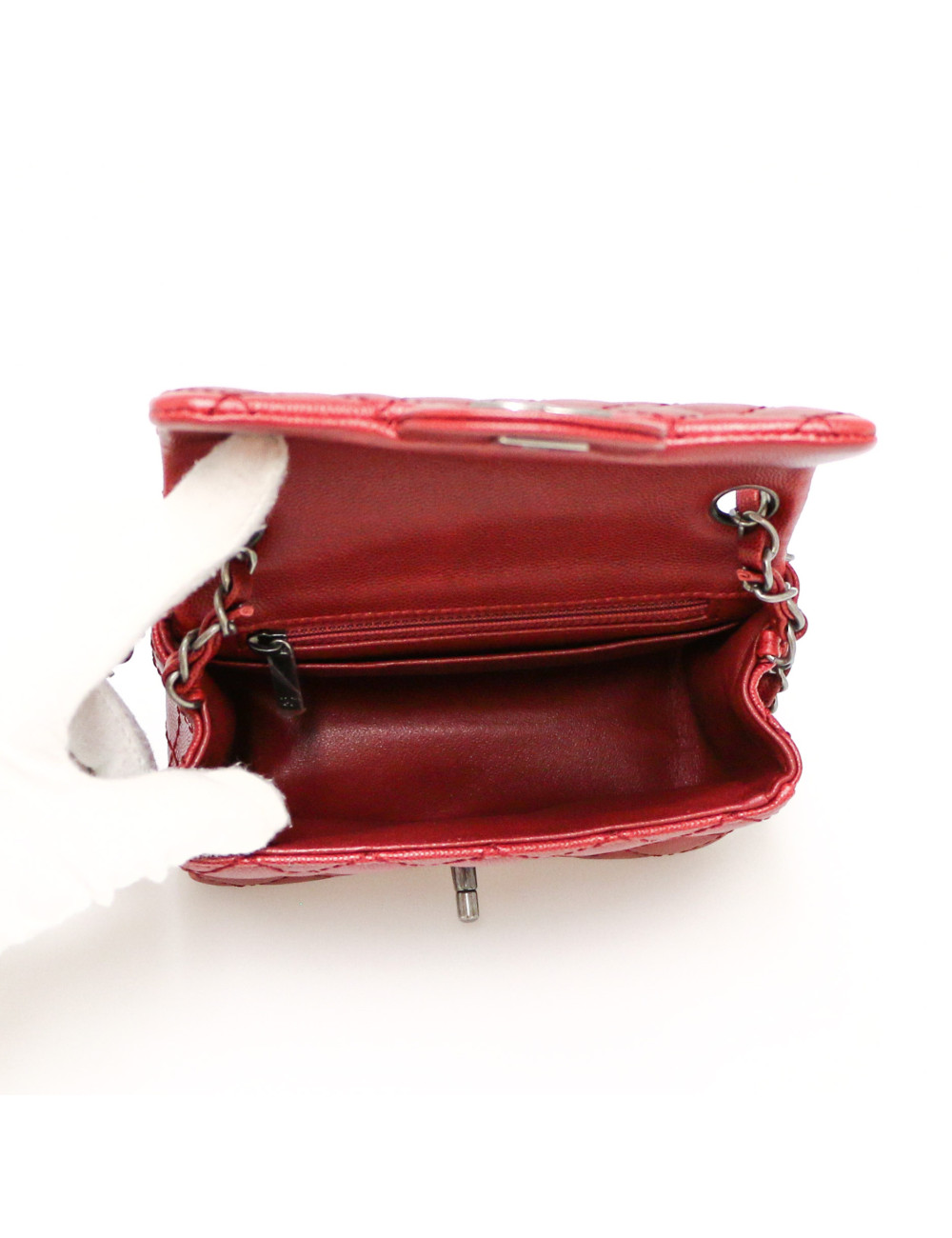 Mini Timeless CHANEL rouge