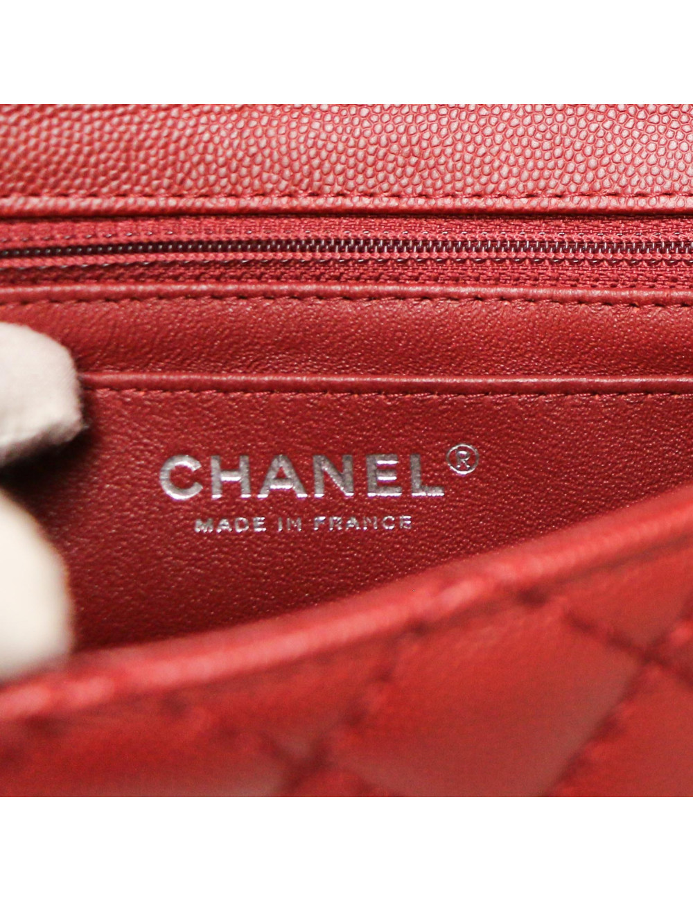 Mini Timeless CHANEL rouge