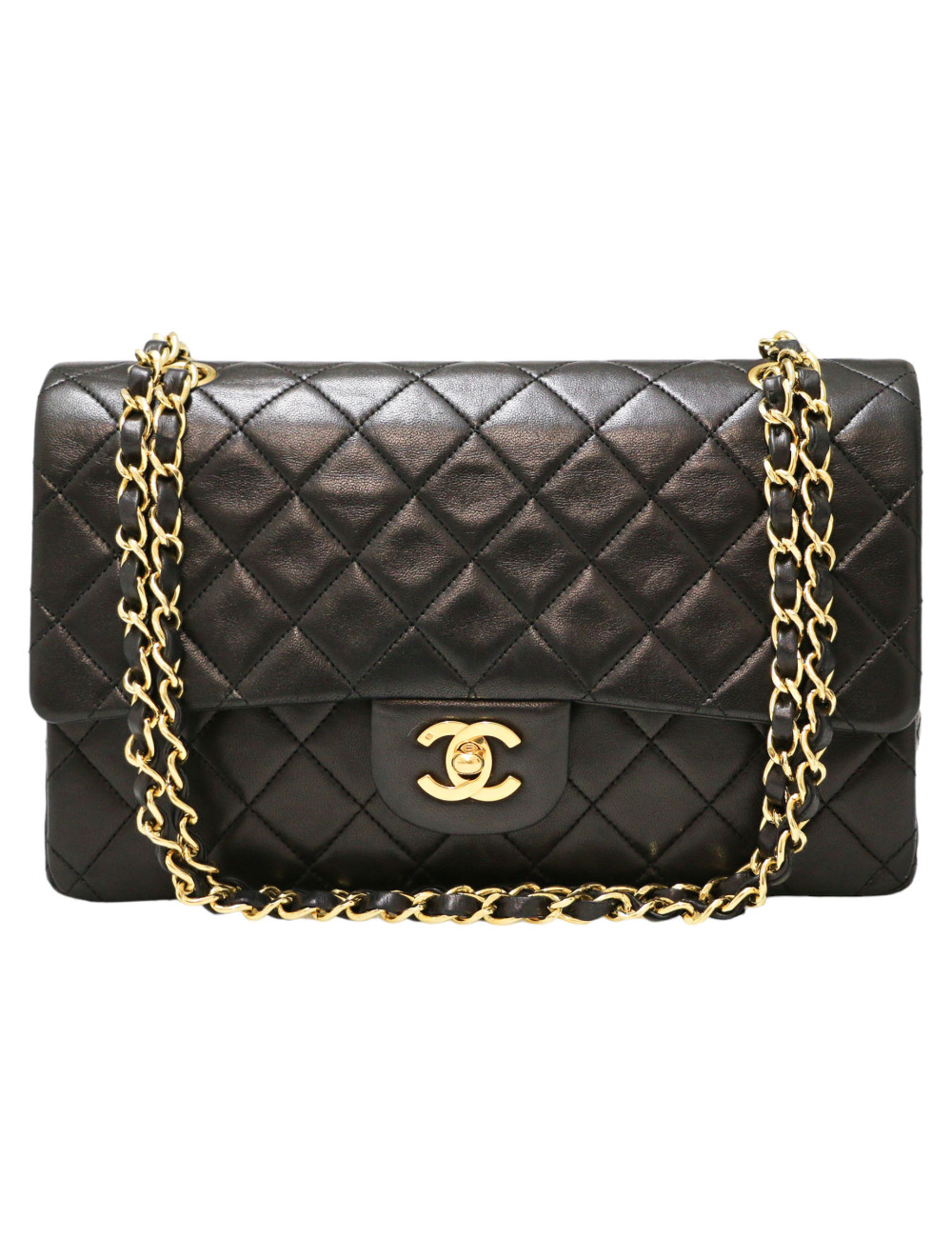 Sac noir classique CHANEL vintage