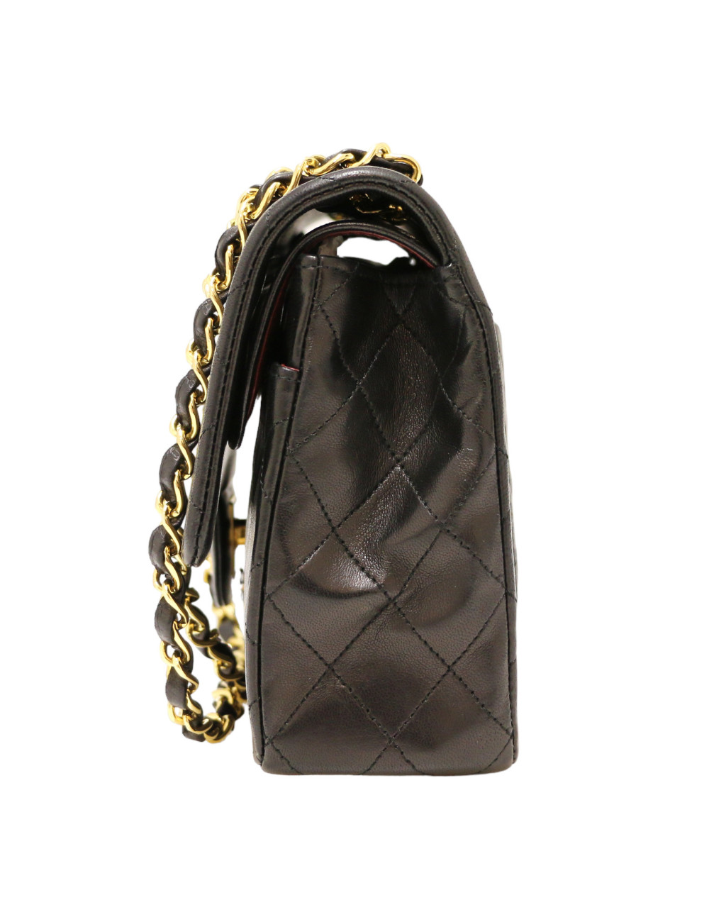 Sac noir classique CHANEL vintage