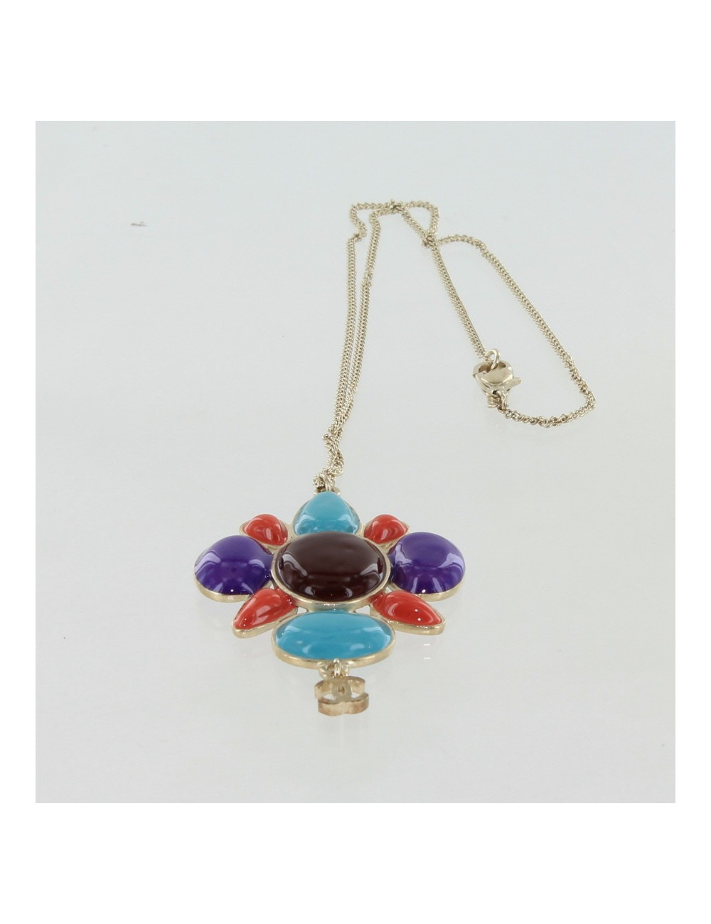 collier CHANEL multicolore
