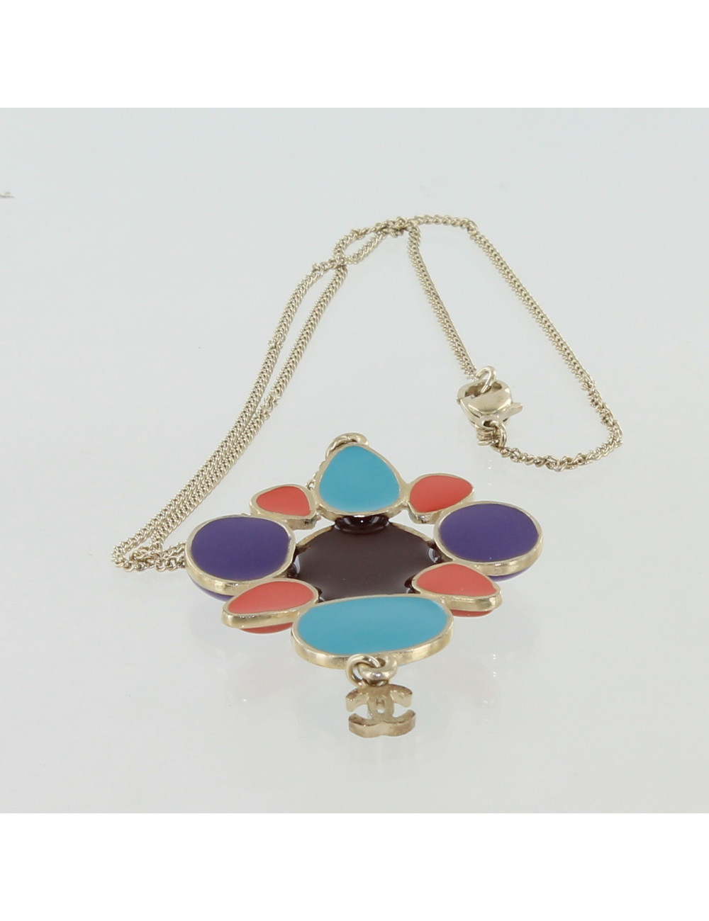 collier CHANEL multicolore