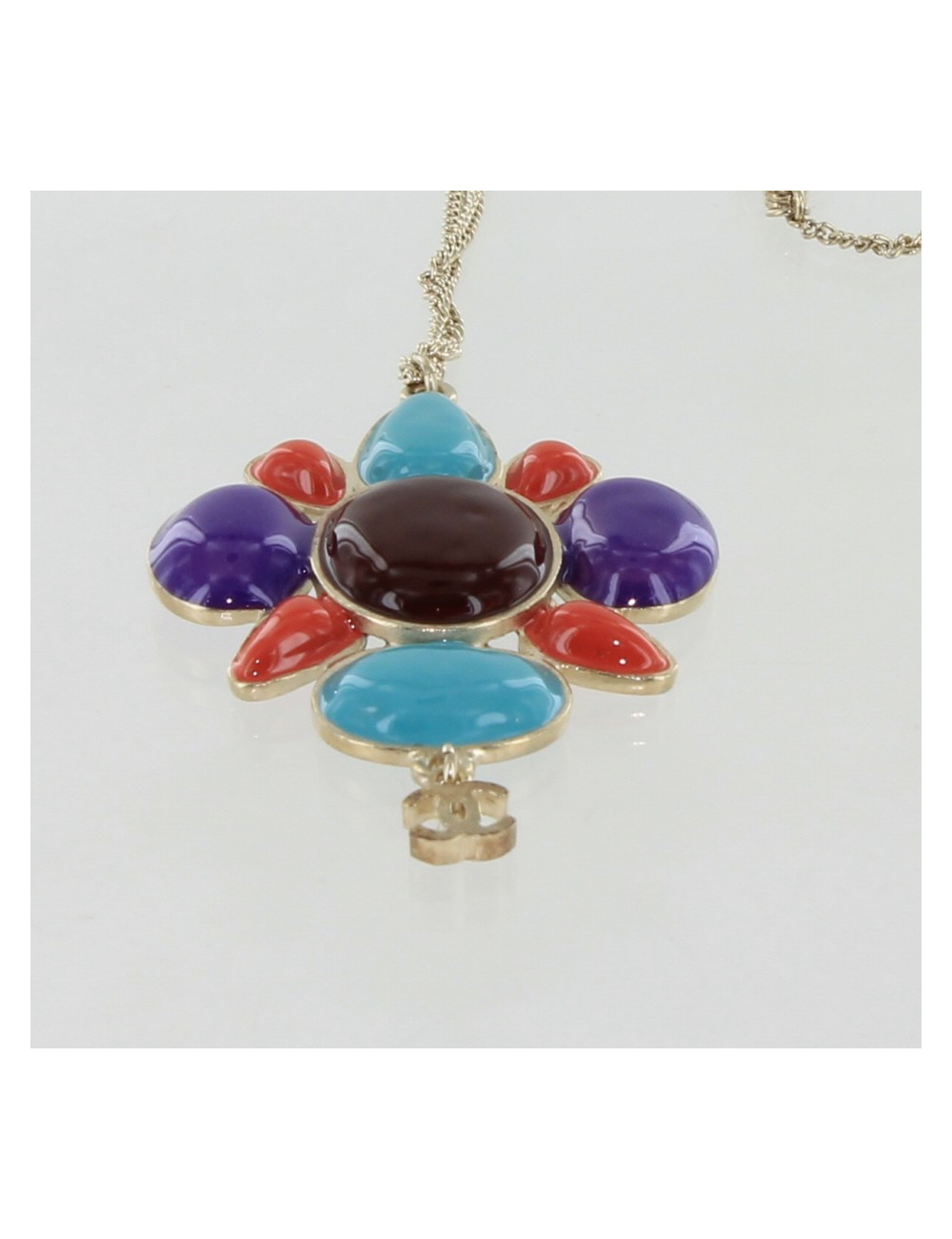 collier CHANEL multicolore