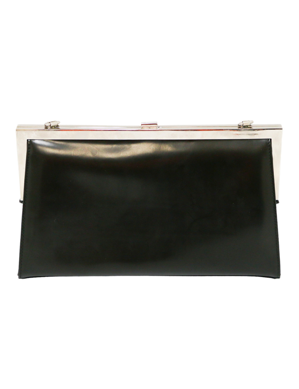 DIOR Vintage patent semi-mat leather bag