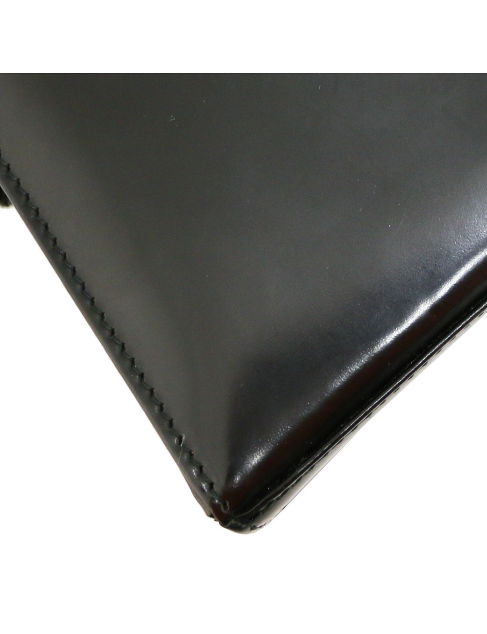 DIOR Vintage patent semi-mat leather bag