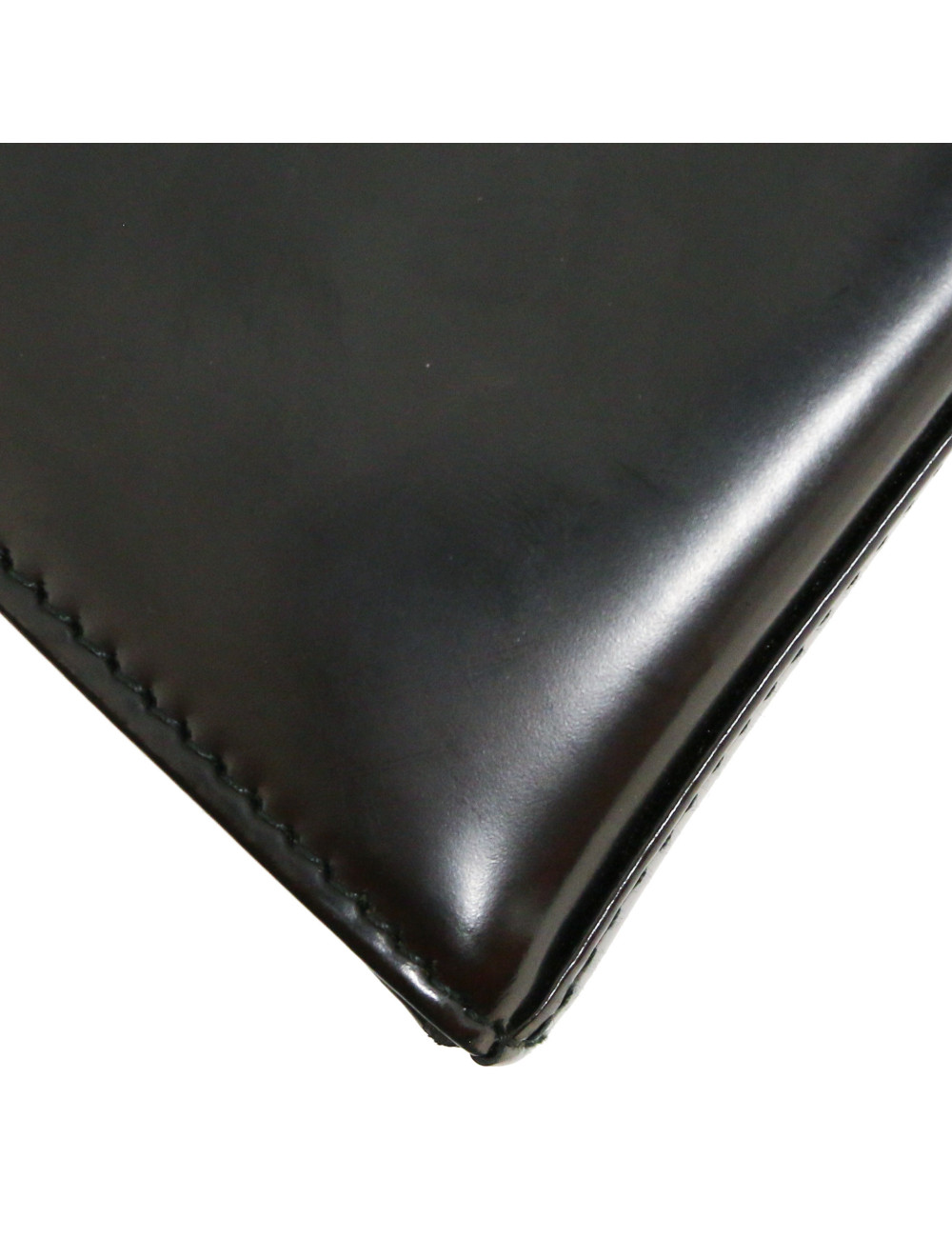 DIOR Vintage patent semi-mat leather bag