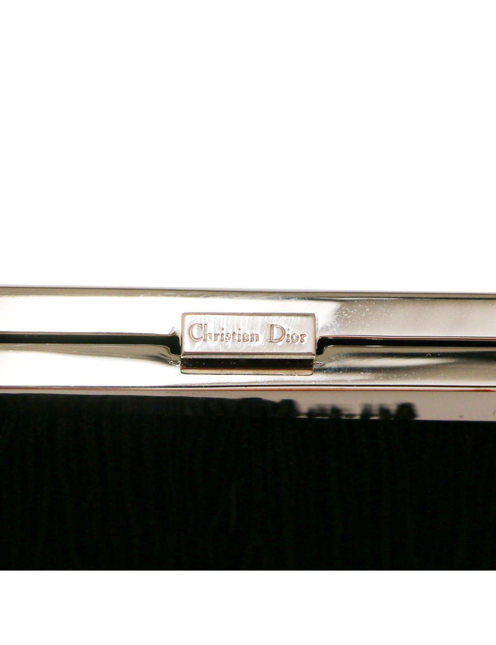 DIOR Vintage patent semi-mat leather bag