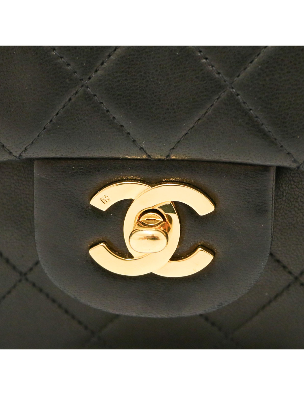 Sac Classique noir vintage CHANEL